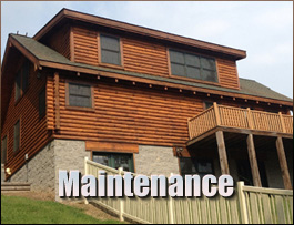  Buhl, Alabama Log Home Maintenance